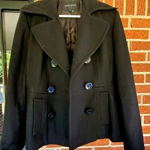 NINEWEST BLACK PEACOAT